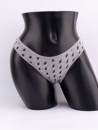 Слипы с принтом "молния" - фото 1