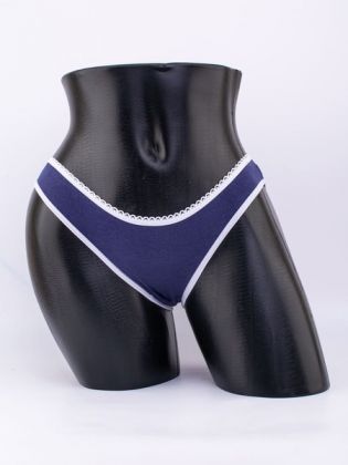 Слипы с белой окантовкой - фото 1