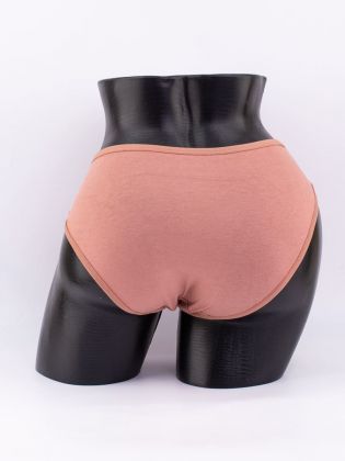 Слипы в горошек с кружевом - фото 3