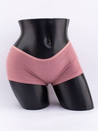 Шорты-трусы в рубчик - фото 1