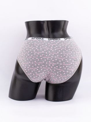 Слипы "maiden heart" с сердечками и эластичным поясом - фото 3