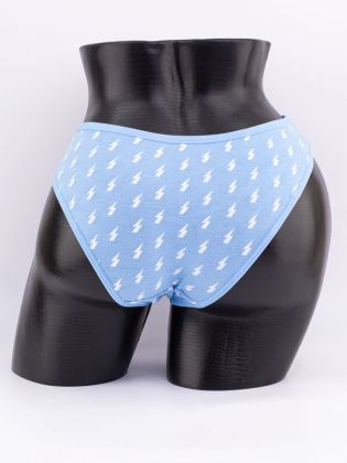 Слипы с принтом "молния" - фото 3