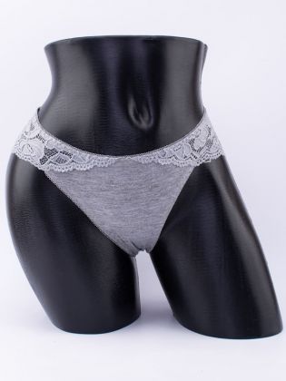 Слипы с цветочным кружевом  - фото 1