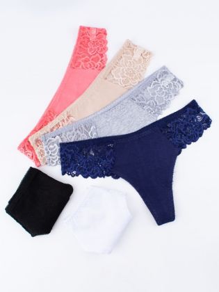 Стринги гипюровые - фото 2