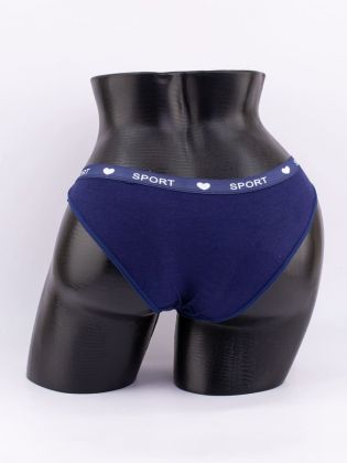 Слипы с эластичным поясом с надписью "sport" - фото 3