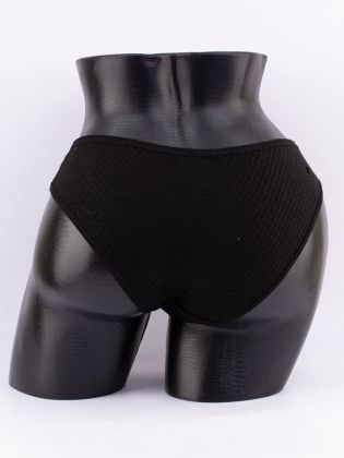 Слипы вафельные с кружевом - фото 3